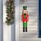 Glitzhome® Metal Nutcrackers & "MERRY CHRISTMAS" Yard Stake Set